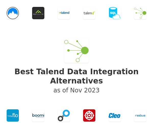 Best Talend Data Integration Alternatives
