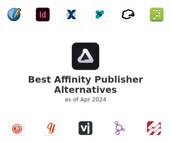 Best Affinity Publisher Alternatives