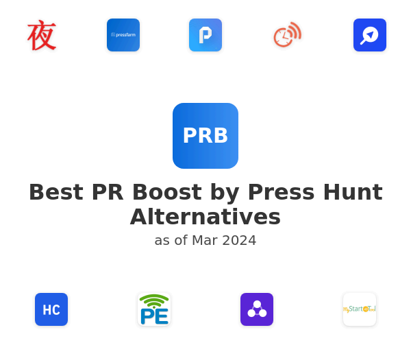 Best PR Boost by Press Hunt Alternatives