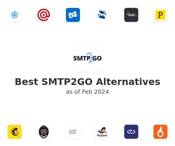Best SMTP2GO Alternatives
