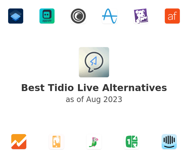 Best Tidio Live Alternatives