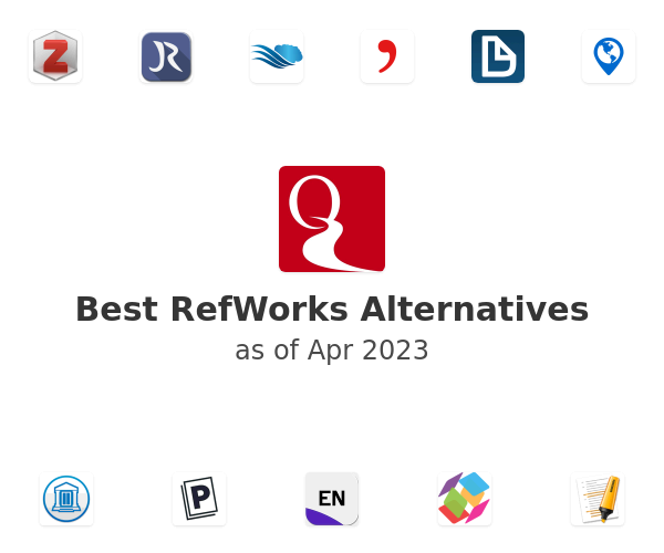 Best RefWorks Alternatives