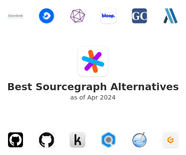 Best Sourcegraph Alternatives