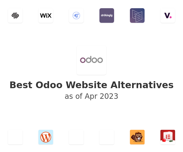 Best Odoo Website Alternatives