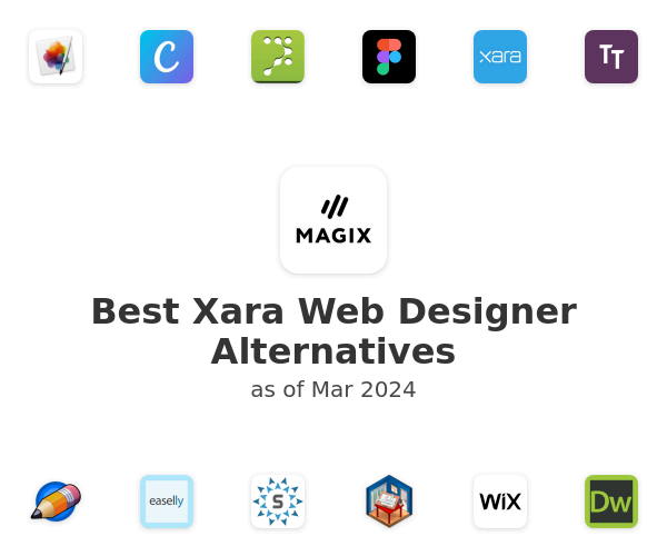 Best Xara Web Designer Alternatives