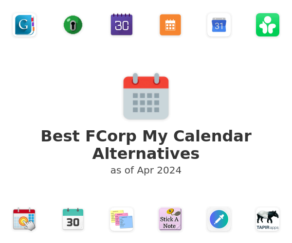 Best FCorp My Calendar Alternatives