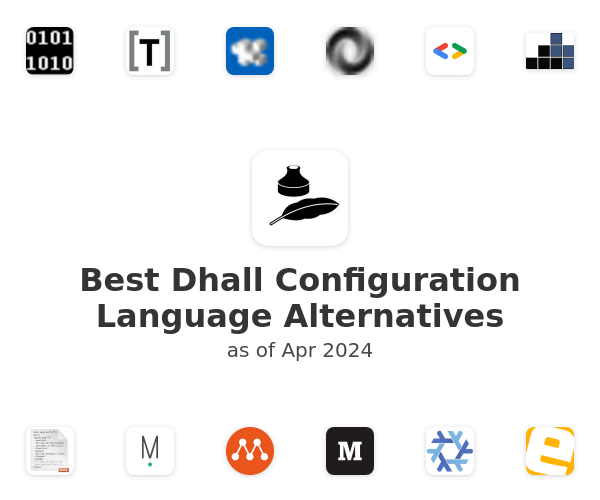 Best Dhall Configuration Language Alternatives