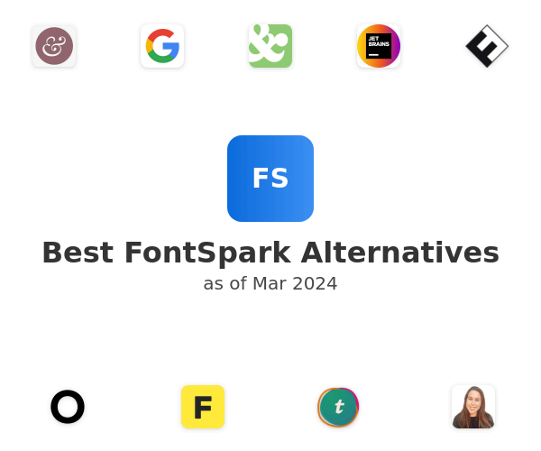 Best FontSpark Alternatives