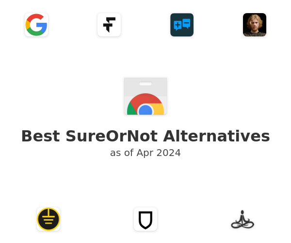 Best SureOrNot Alternatives