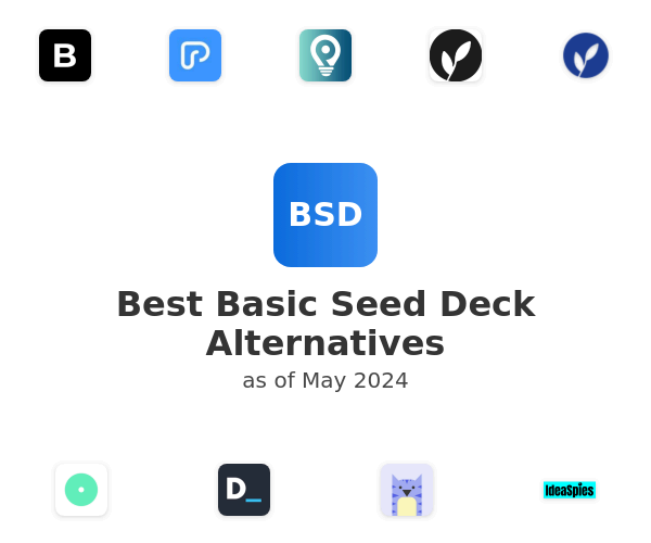 Best Basic Seed Deck Alternatives