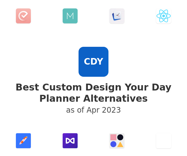 Best Custom Design Your Day Planner Alternatives