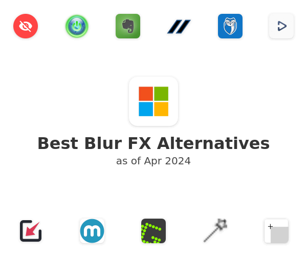 Best Blur FX Alternatives