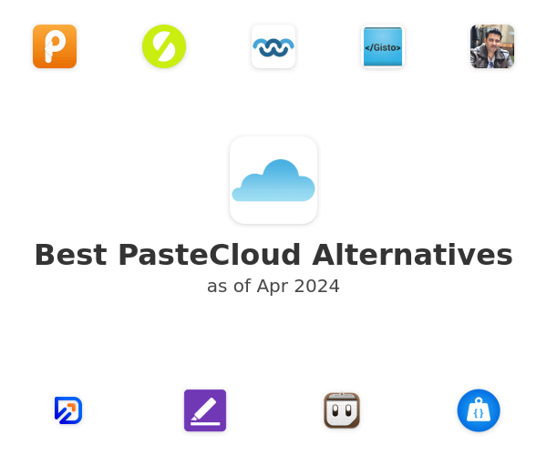 Best PasteCloud Alternatives