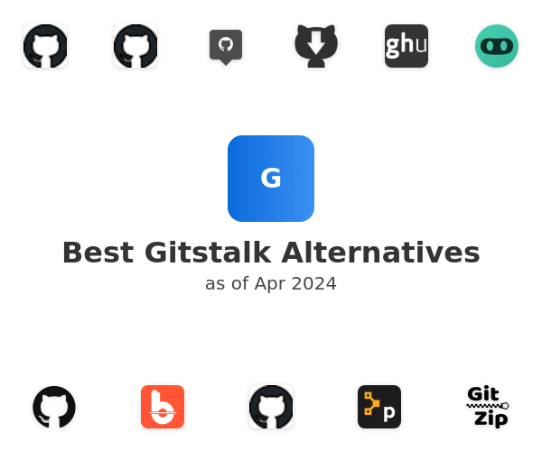 Best Gitstalk Alternatives