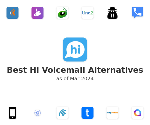 Best Hi Voicemail Alternatives