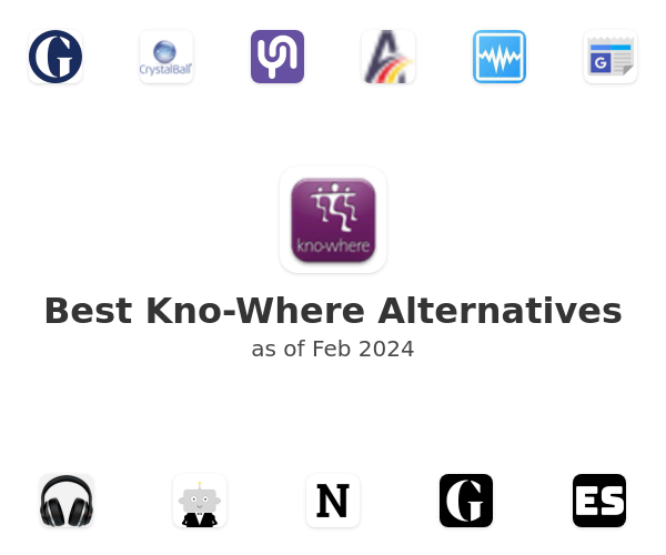 Best Kno-Where Alternatives