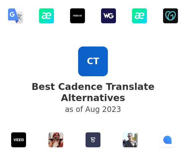Best Cadence Translate Alternatives