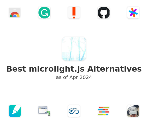 Best microlight.js Alternatives
