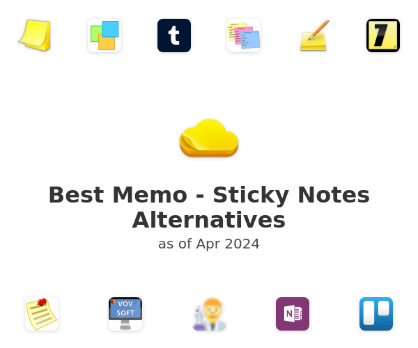 Best Memo - Sticky Notes Alternatives