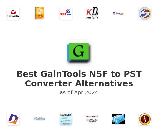 Best GainTools NSF to PST Converter Alternatives