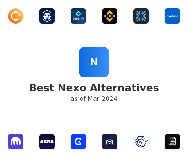 Best Nexo Alternatives