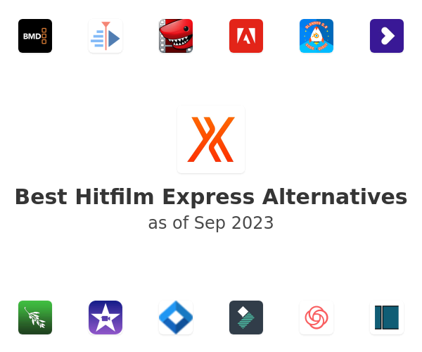 Best Hitfilm Express Alternatives