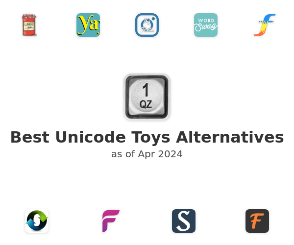 Best Unicode Toys Alternatives