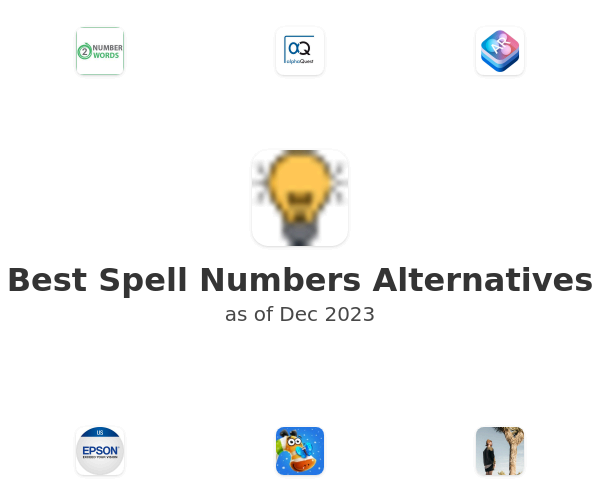 Best Spell Numbers Alternatives