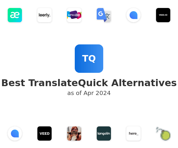 Best TranslateQuick Alternatives