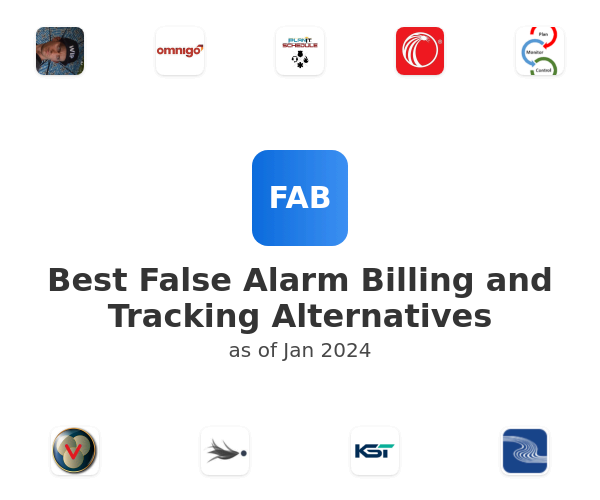 Best False Alarm Billing and Tracking Alternatives
