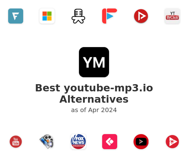 Best youtube-mp3.io Alternatives