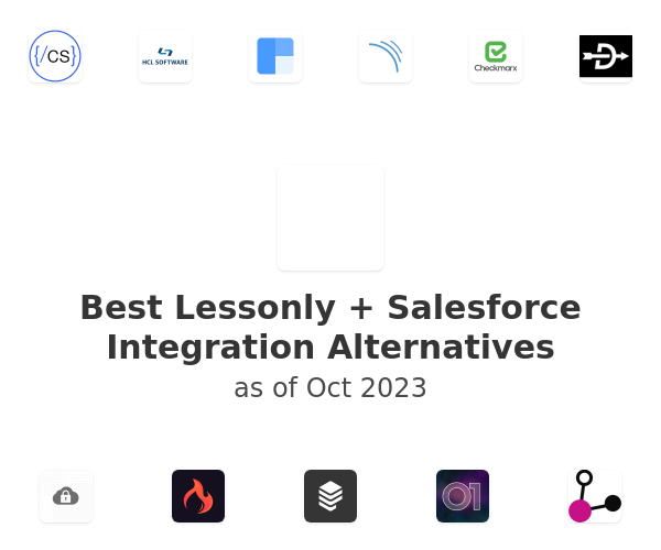 Best Lessonly + Salesforce Integration Alternatives