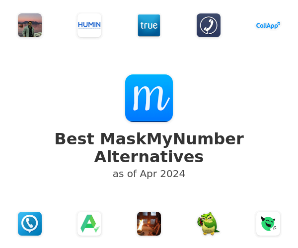 Best MaskMyNumber Alternatives