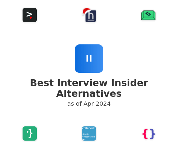 Best Interview Insider Alternatives