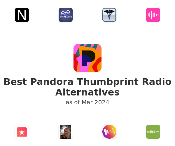 Best Pandora Thumbprint Radio Alternatives