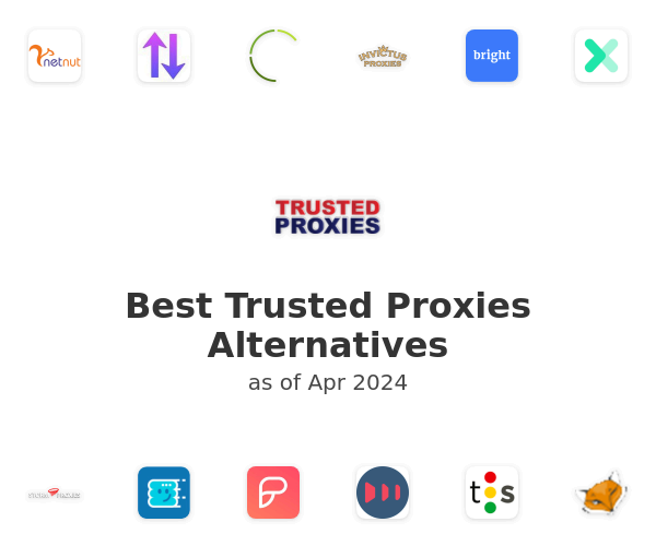 Best Trusted Proxies Alternatives