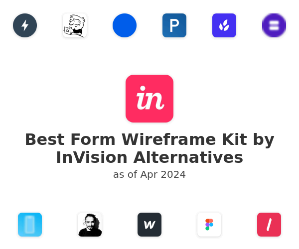 Best Form Wireframe Kit by InVision Alternatives
