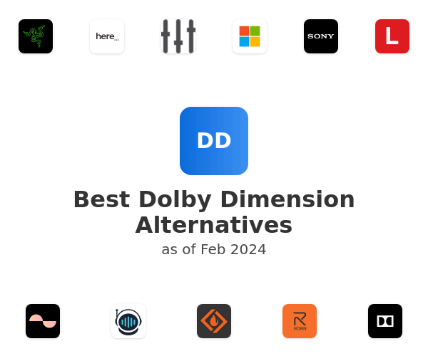 Best Dolby Dimension Alternatives
