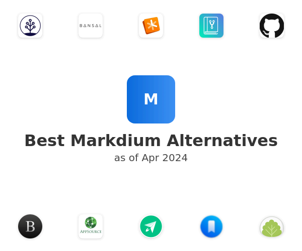 Best Markdium Alternatives
