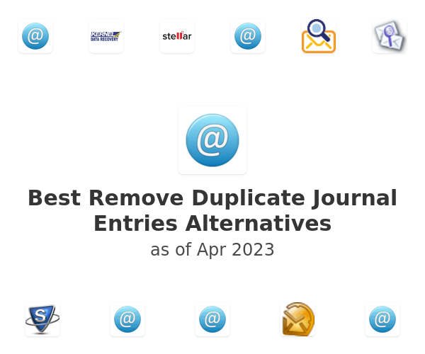 Best Remove Duplicate Journal Entries Alternatives