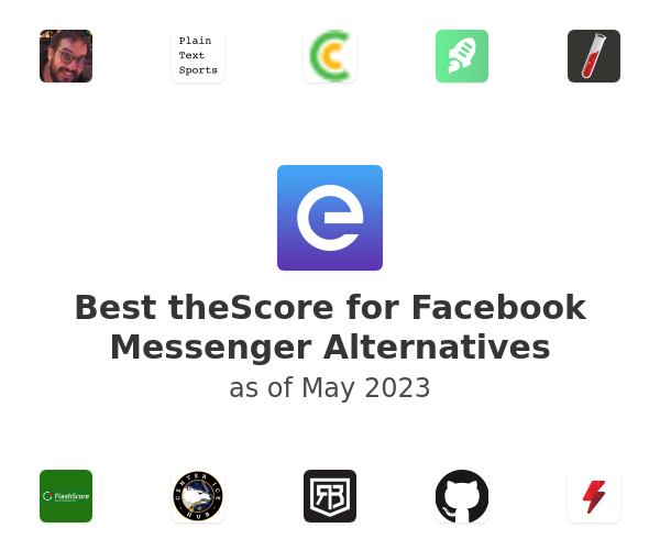 Best theScore for Facebook Messenger Alternatives