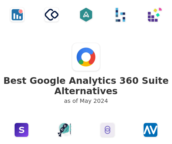 Best Google Analytics 360 Suite Alternatives