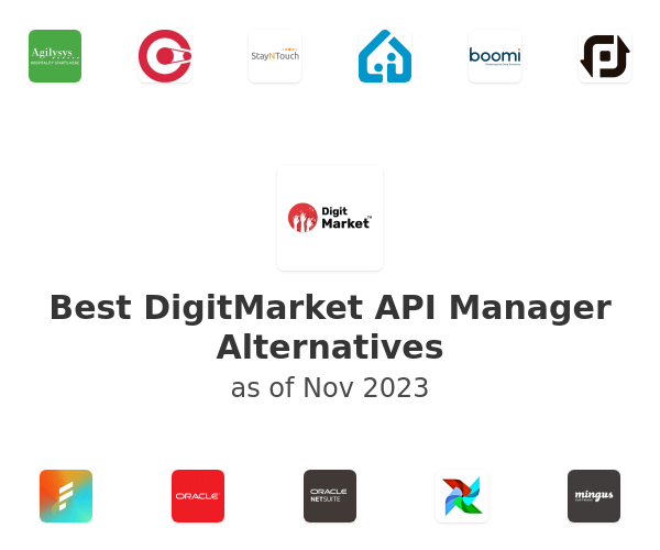 Best DigitMarket API Manager Alternatives