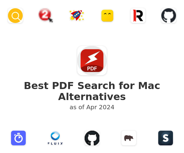 Best PDF Search for Mac Alternatives