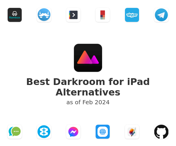Best Darkroom for iPad Alternatives