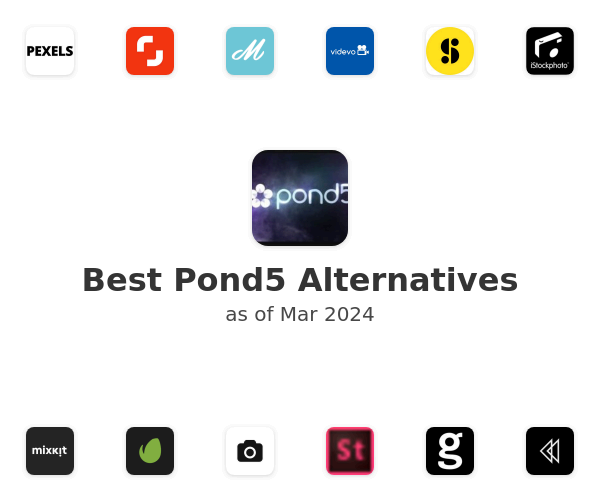 Best Pond5 Alternatives