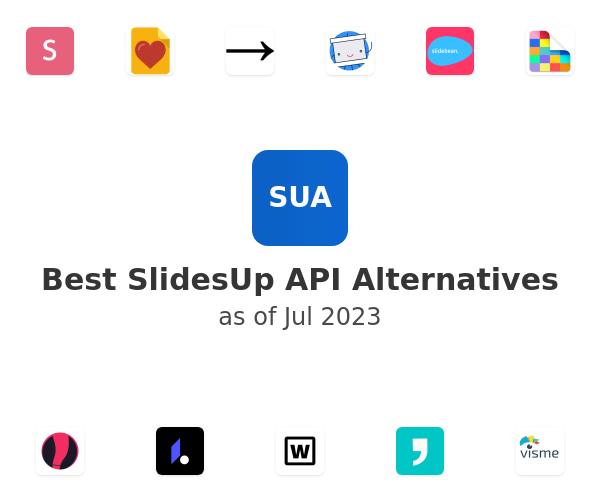 Best SlidesUp API Alternatives