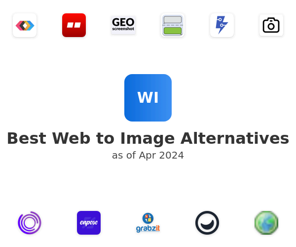Best Web to Image Alternatives