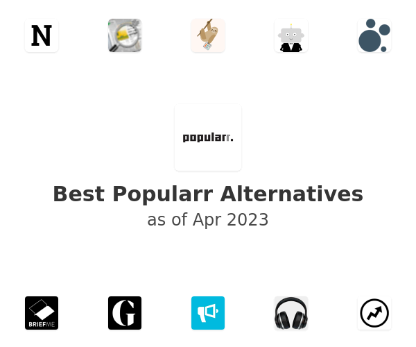 Best Popularr Alternatives