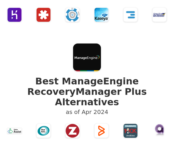 Best ManageEngine RecoveryManager Plus Alternatives